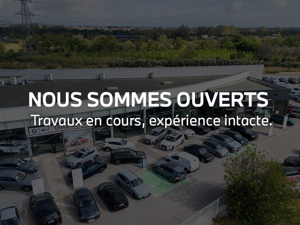 Travaux en cours, expérience intacte : votre concession reste ouverte.