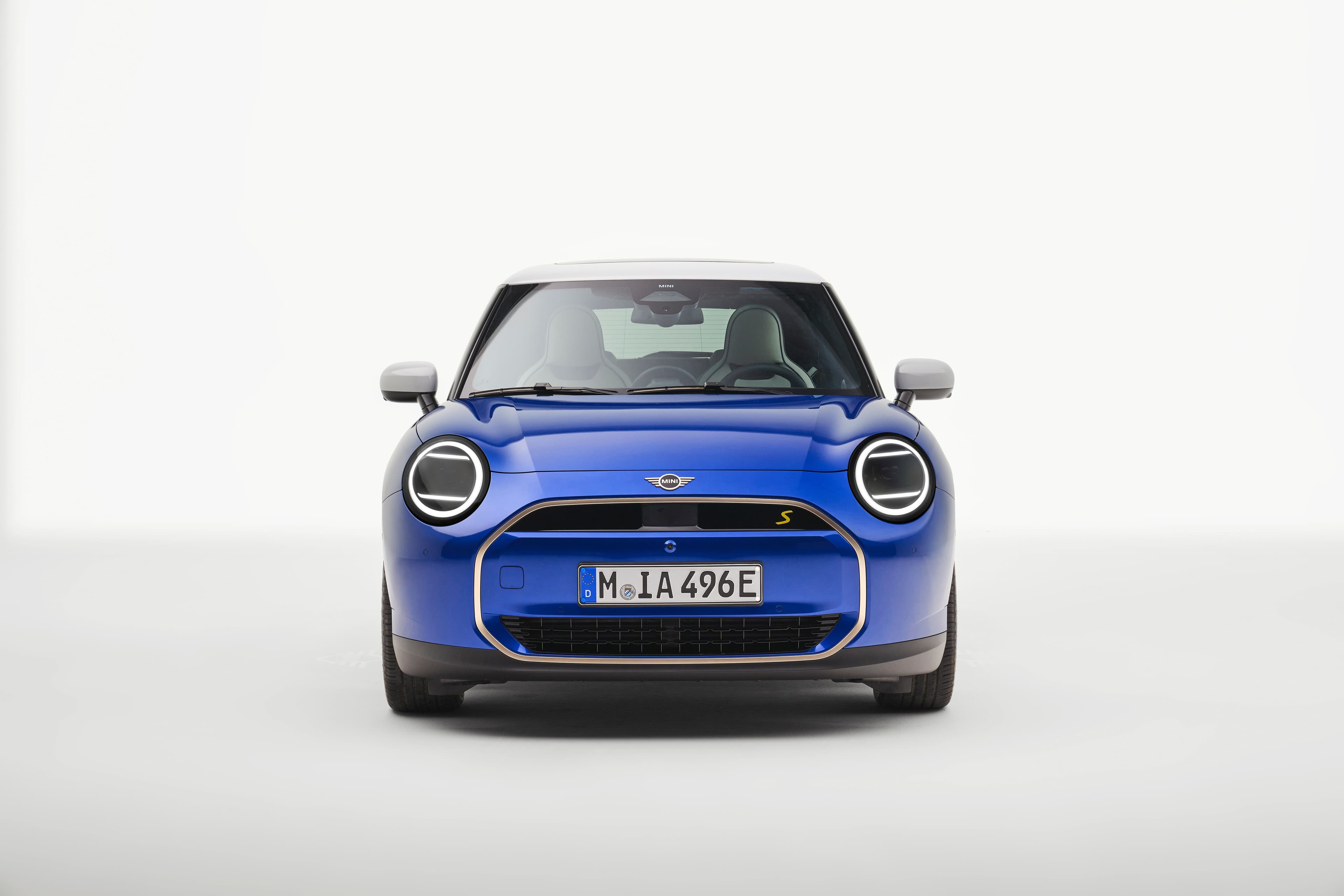 Fondo de héroe para NUEVO MINI COOPER ELÉCTRICO
